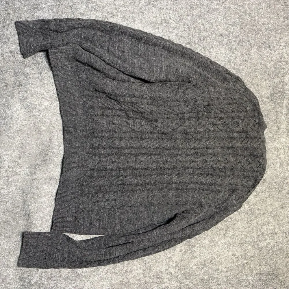 Vintage Banana Republic Mens Fisherman Sweater Size 2XL Cable Knit Wool Nylon